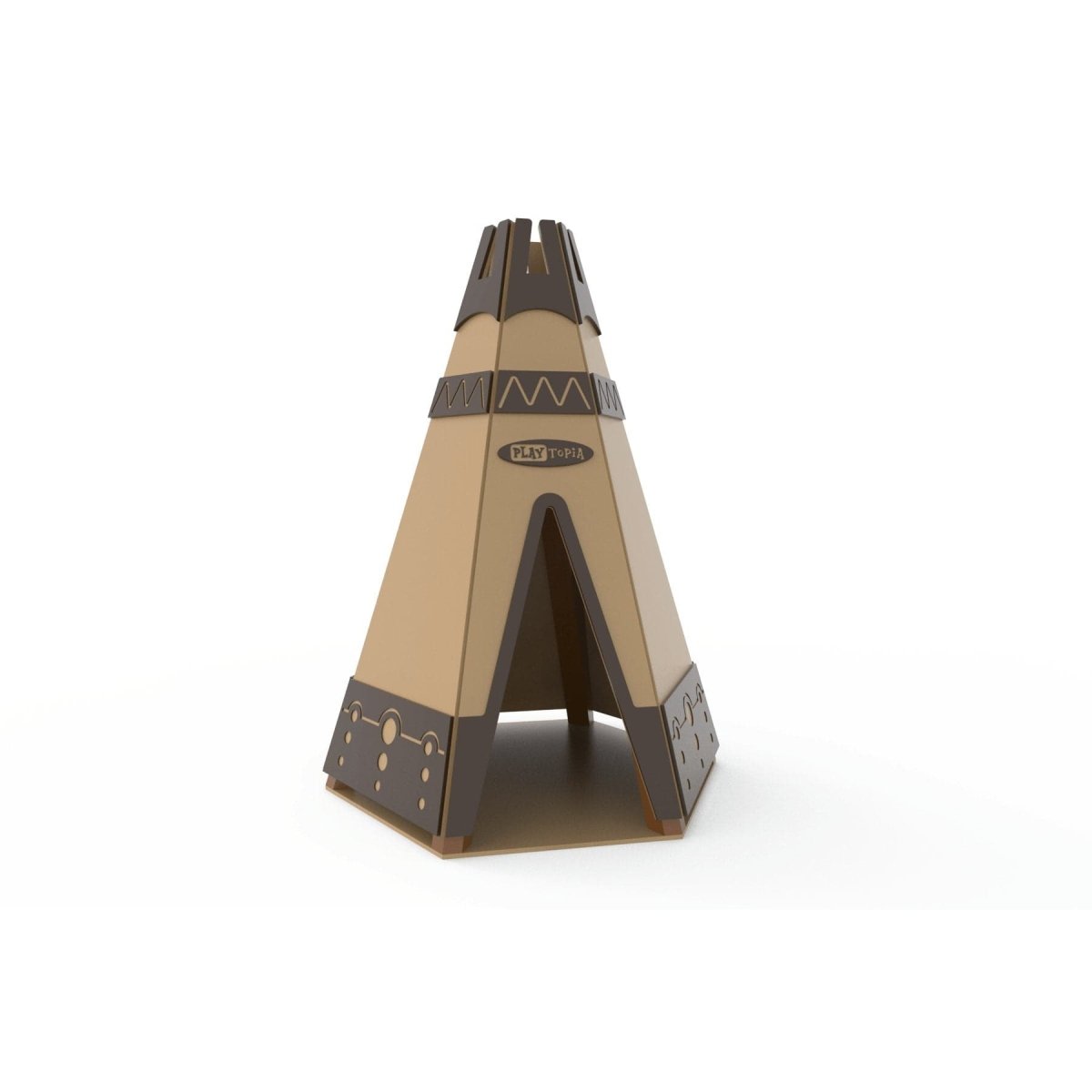 Puddle Jumper Teepee - Outdoor Playhouse - Playtopia, Inc.