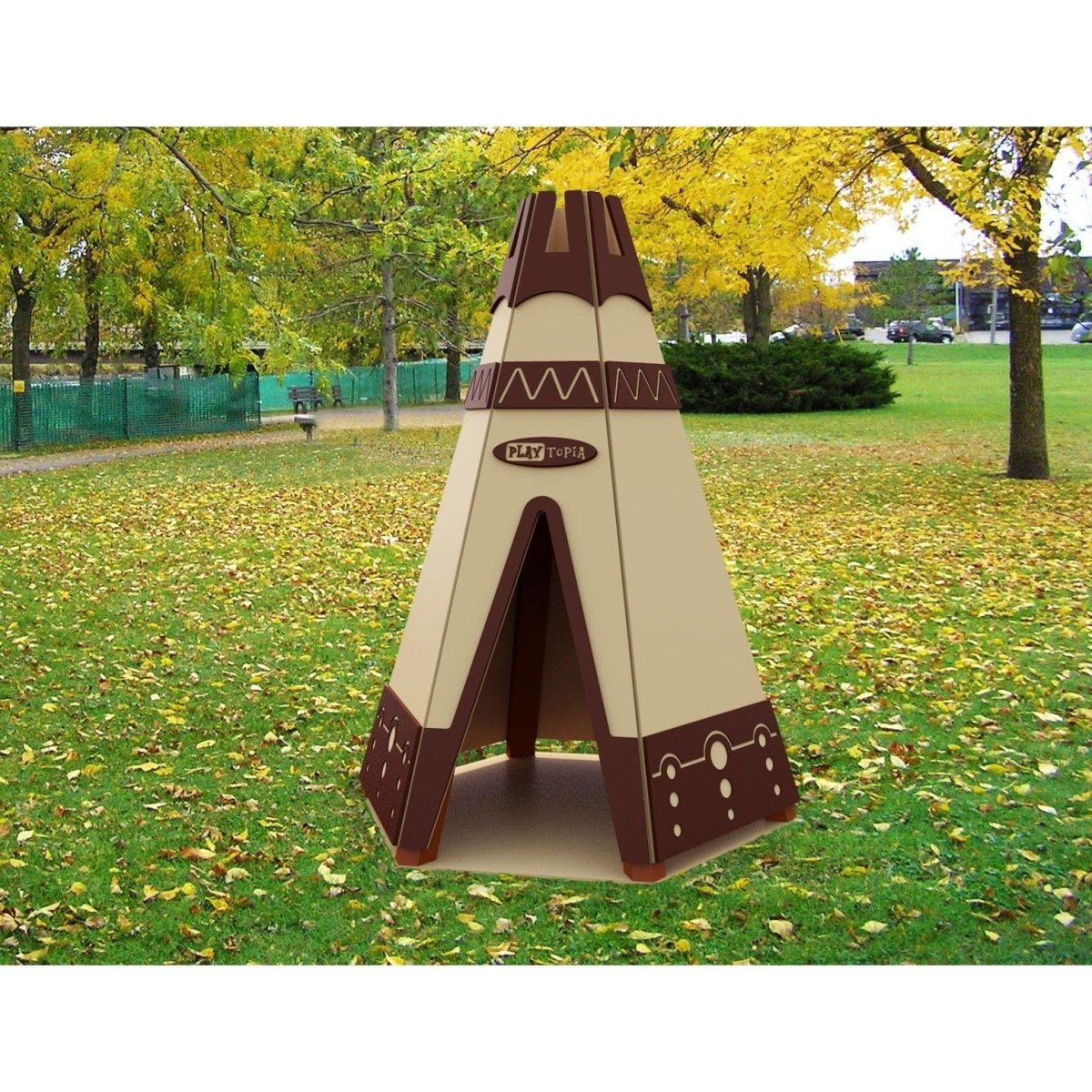 Puddle Jumper Teepee - Outdoor Playhouse - Playtopia, Inc.