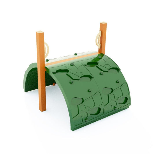 Quad Bedrock Climber - Outdoor Climbing Structure - Playtopia, Inc.