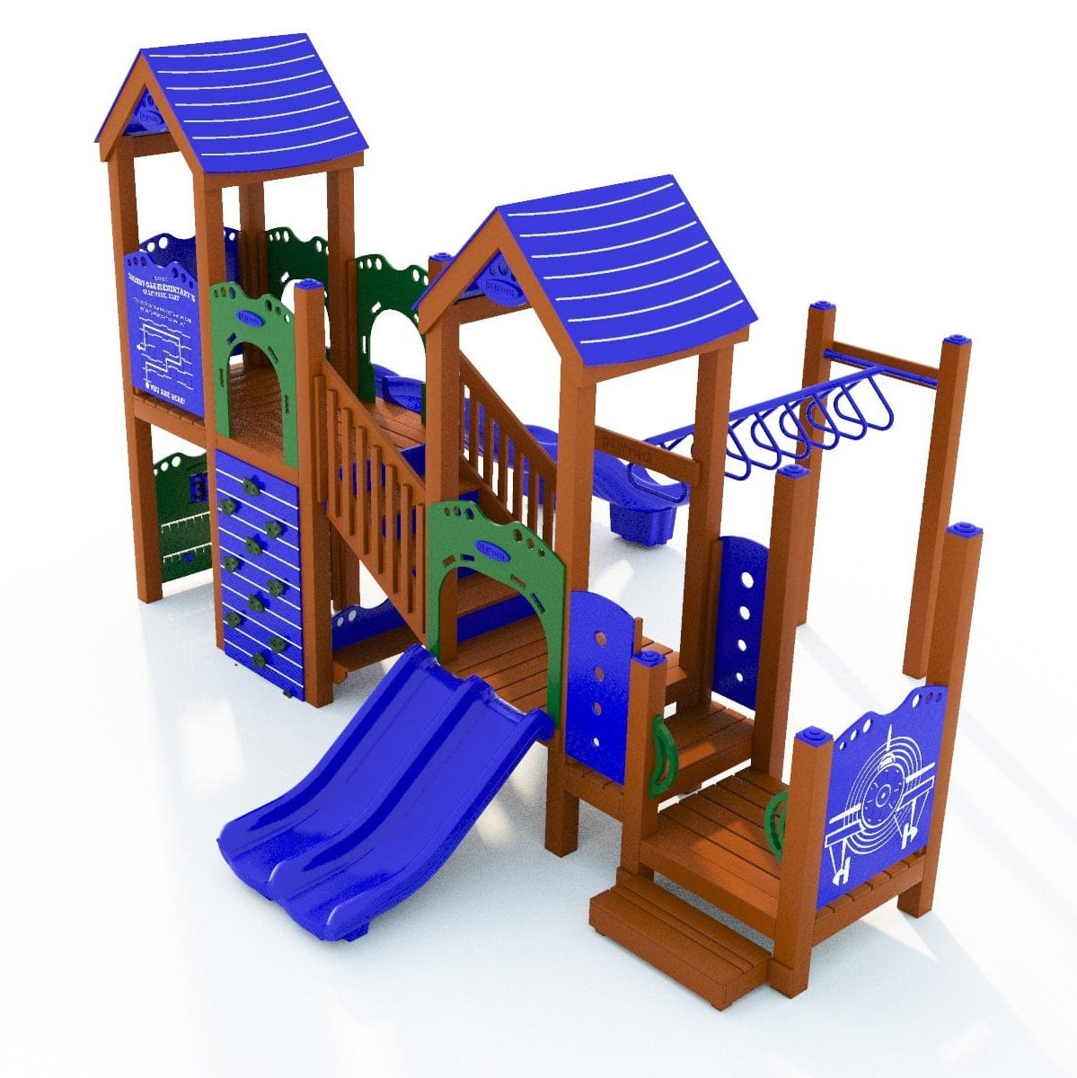 Quicksilver Playset - Preschool Playgrounds - Playtopia, Inc.