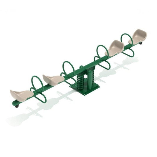 Rockwell Teeter Quad Spring Rider - Spring Animals & Bouncers - Playtopia, Inc.