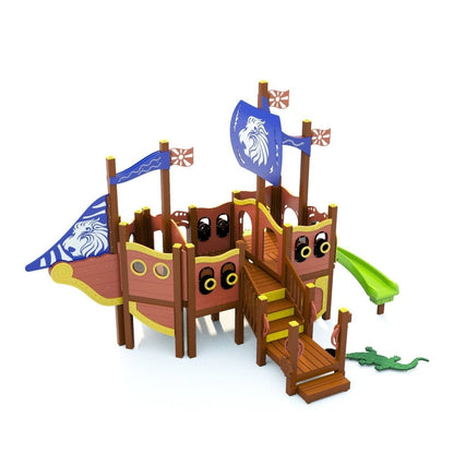 Sail Away Playset - Preschool Playgrounds - Playtopia, Inc.