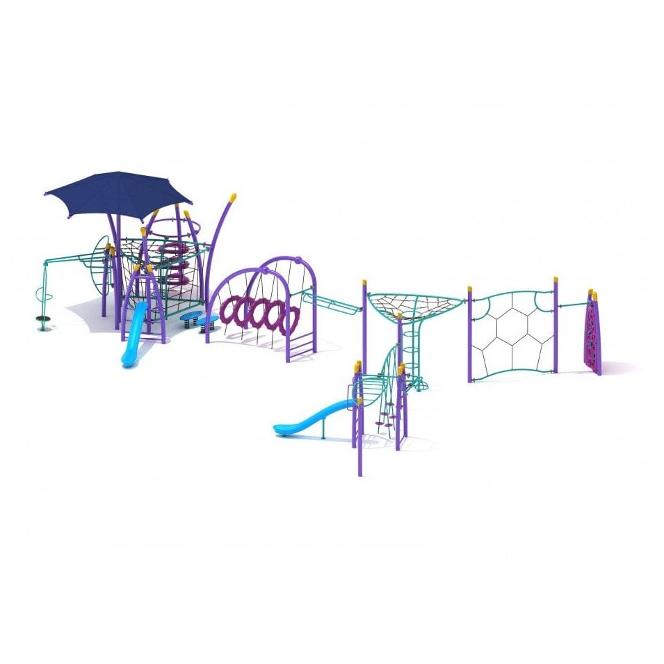 Saulsbury Jungle Gym - Jungle Gyms & Ninja Courses - Playtopia, Inc.