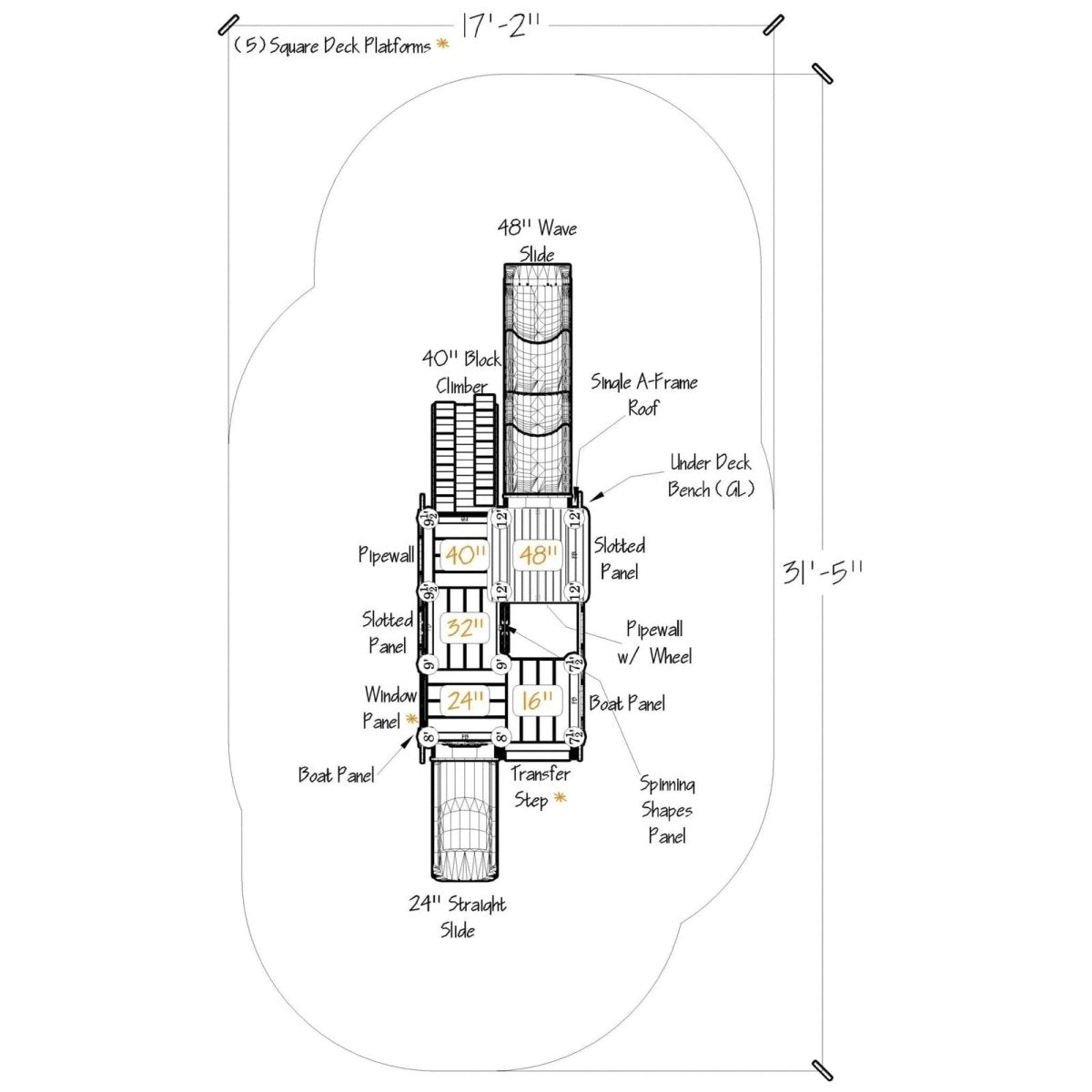 Sea Dog Playset - Preschool Playgrounds - Playtopia, Inc.