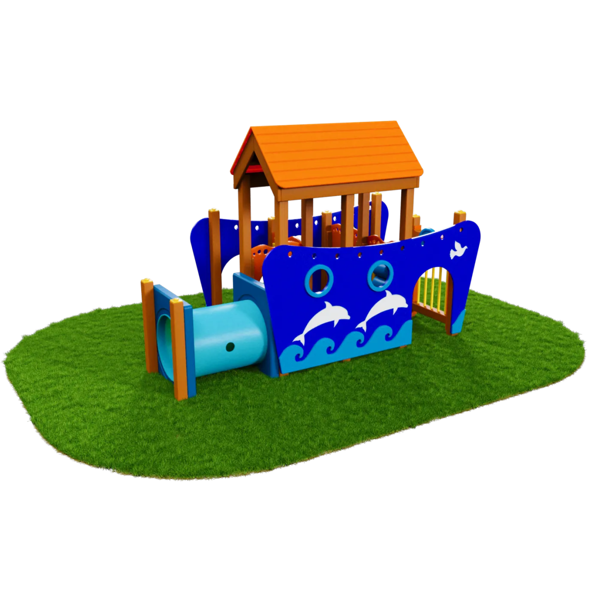 Seaside Playset - Toddler Playgrounds - Playtopia, Inc.