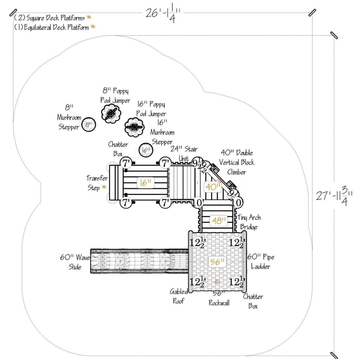 Serenity Playset - Preschool Playgrounds - Playtopia, Inc.