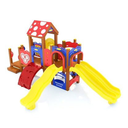 Shady Dell Playset - Preschool Playgrounds - Playtopia, Inc.