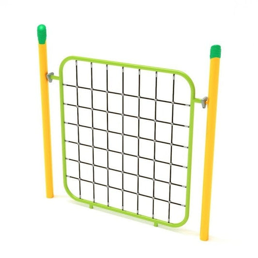 Single Post Net Climber - Outdoor Climbing Structure - Playtopia, Inc.