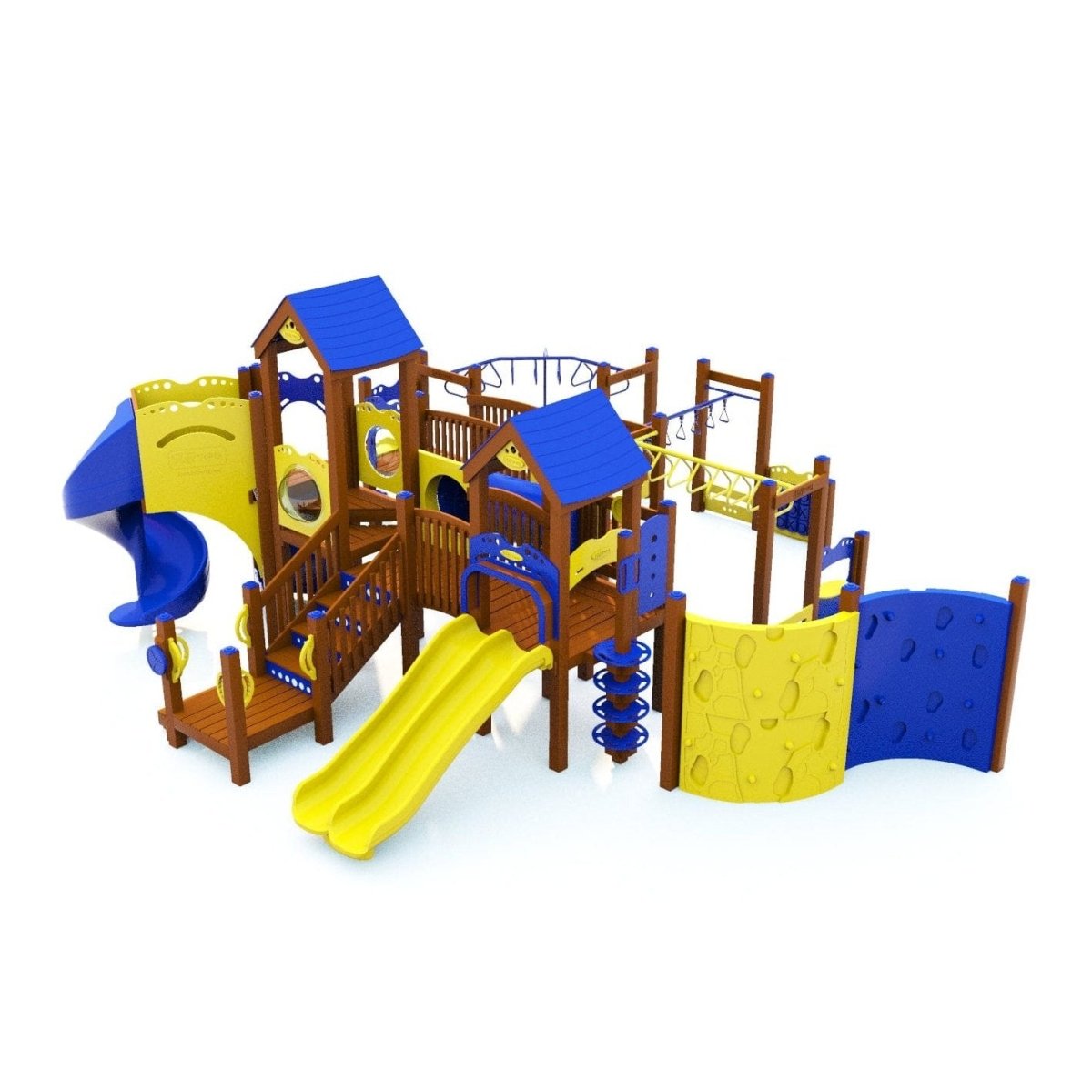 Skyward Playset - School-Age Playgrounds - Playtopia, Inc.