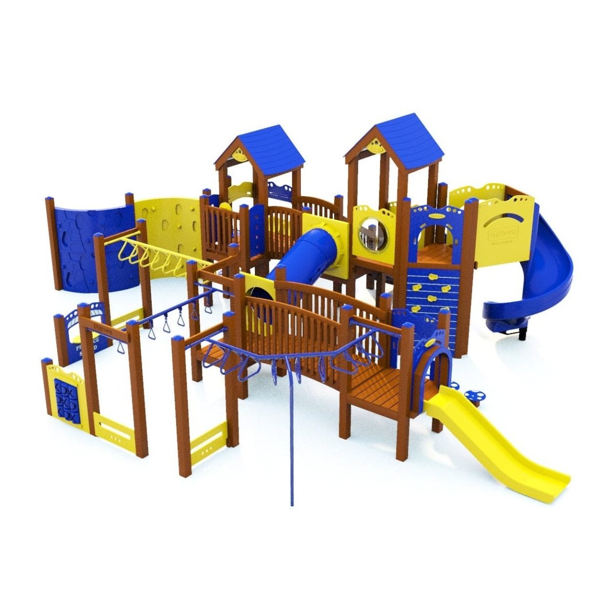 Skyward Playset - School-Age Playgrounds - Playtopia, Inc.