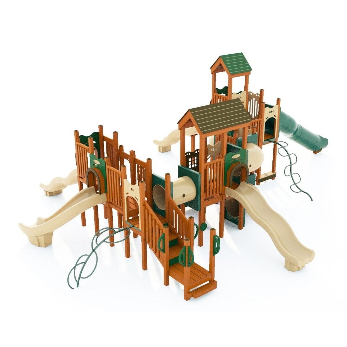 Smile Town Playset - Preschool Playgrounds - Playtopia, Inc.
