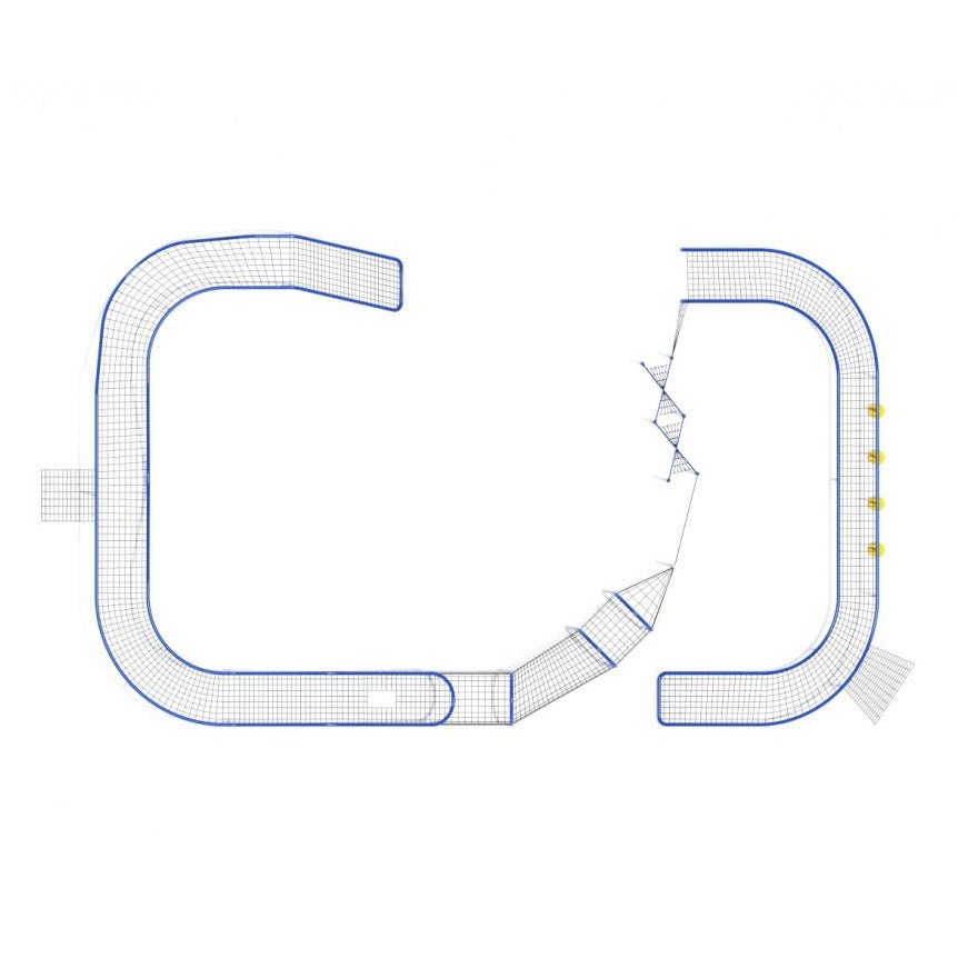 Spacewalk Course Net Climber - Climbing Net - Playtopia, Inc.