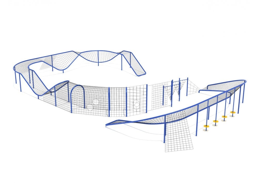 Spacewalk Course Net Climber - Climbing Net - Playtopia, Inc.