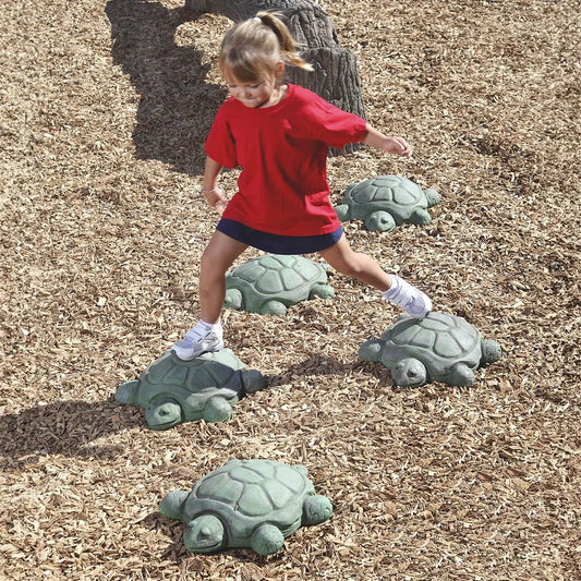 Stepping Turtles Nature Rocks - Climbing Rocks - Playtopia, Inc.