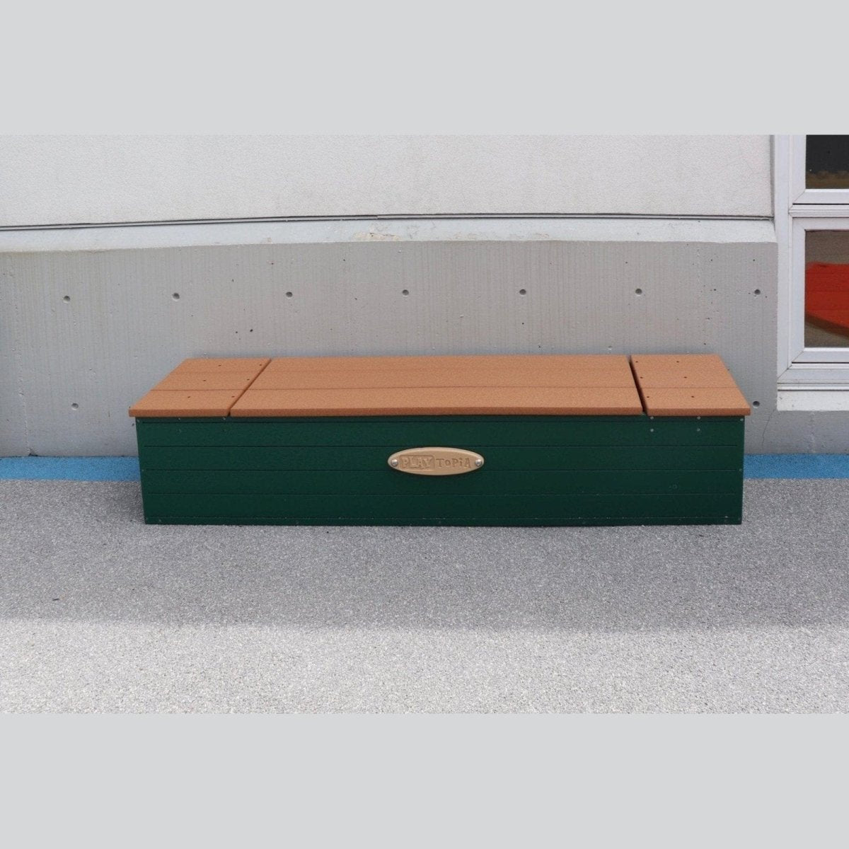 Storage Bench - Playground & Classroom Storage - Playtopia, Inc.