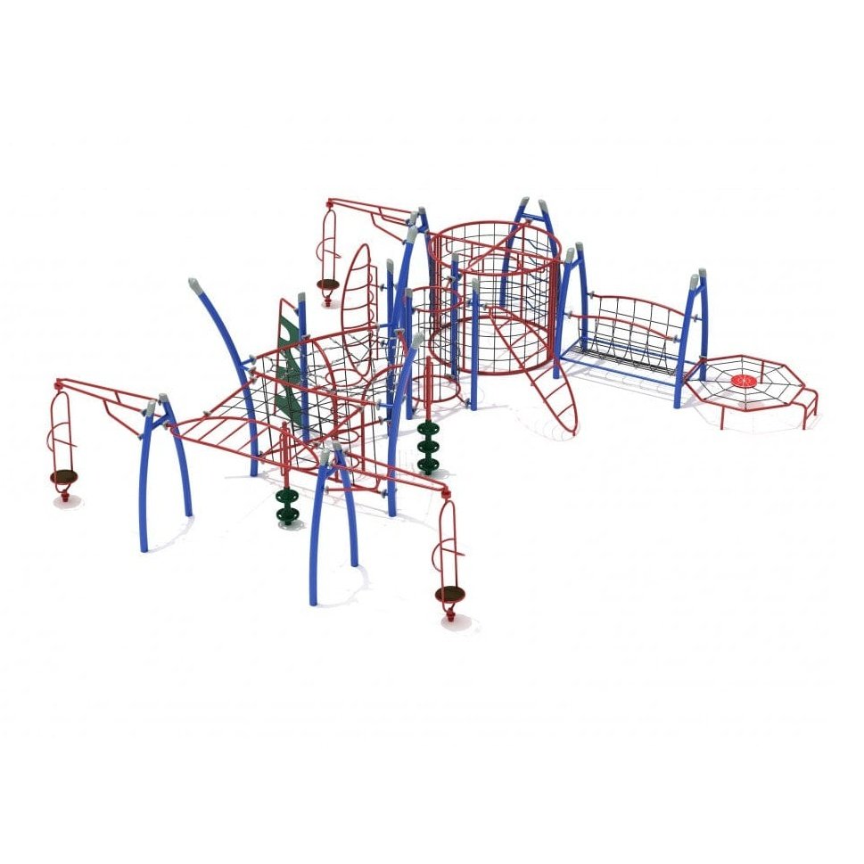 Sunny Sands Jungle Gym - Jungle Gyms & Ninja Courses - Playtopia, Inc.