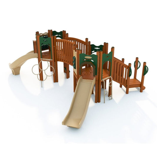 Sycamore Playset - Preschool Playgrounds - Playtopia, Inc.