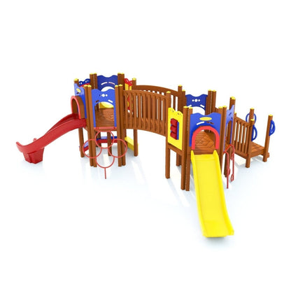 Sycamore Playset - Preschool Playgrounds - Playtopia, Inc.