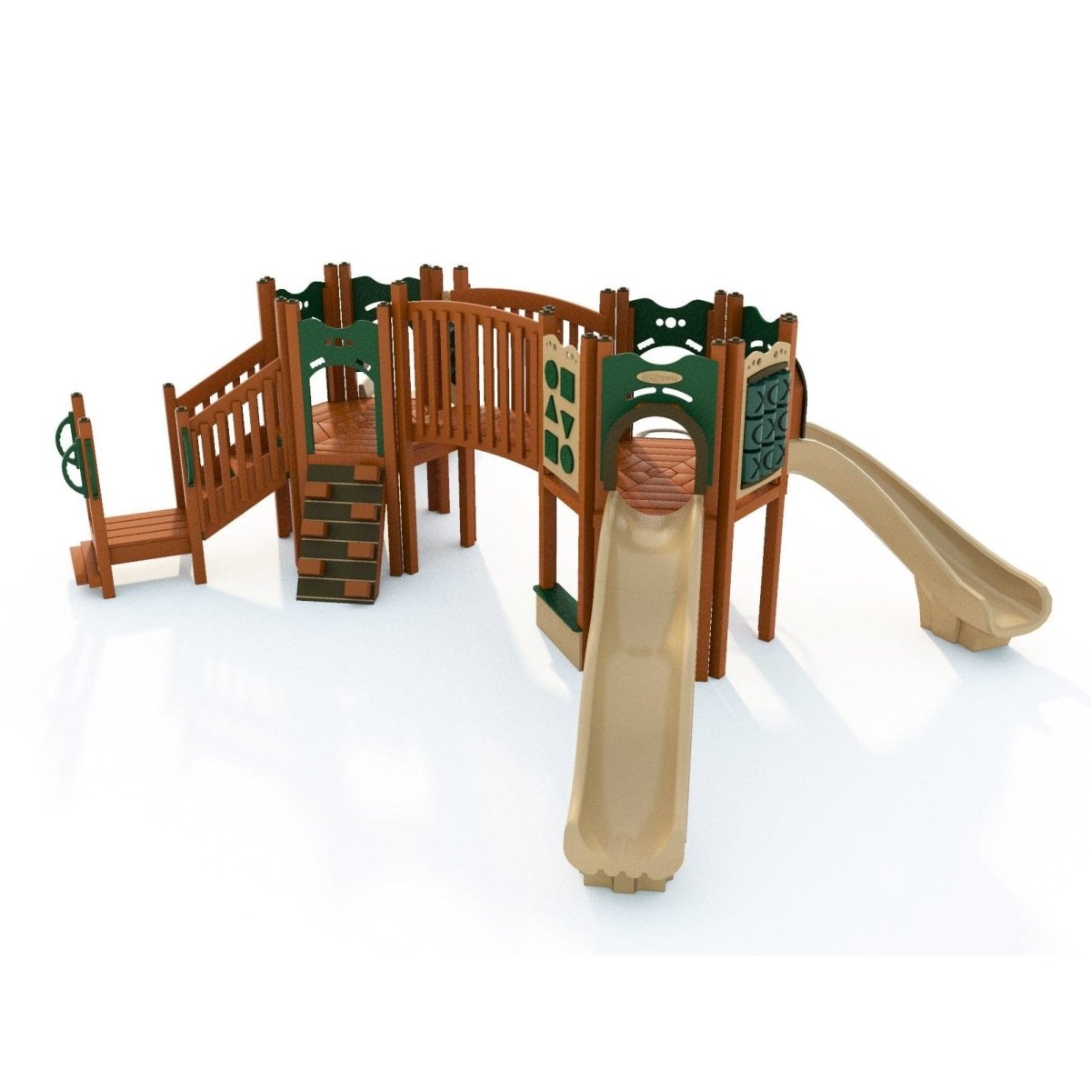 Sycamore Playset - Preschool Playgrounds - Playtopia, Inc.