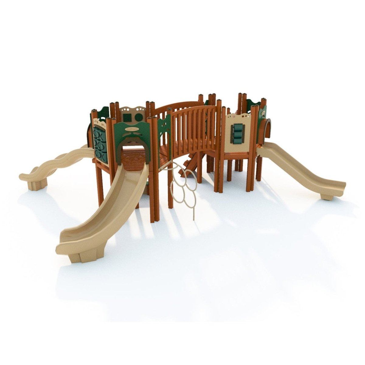 Sycamore Playset - Preschool Playgrounds - Playtopia, Inc.