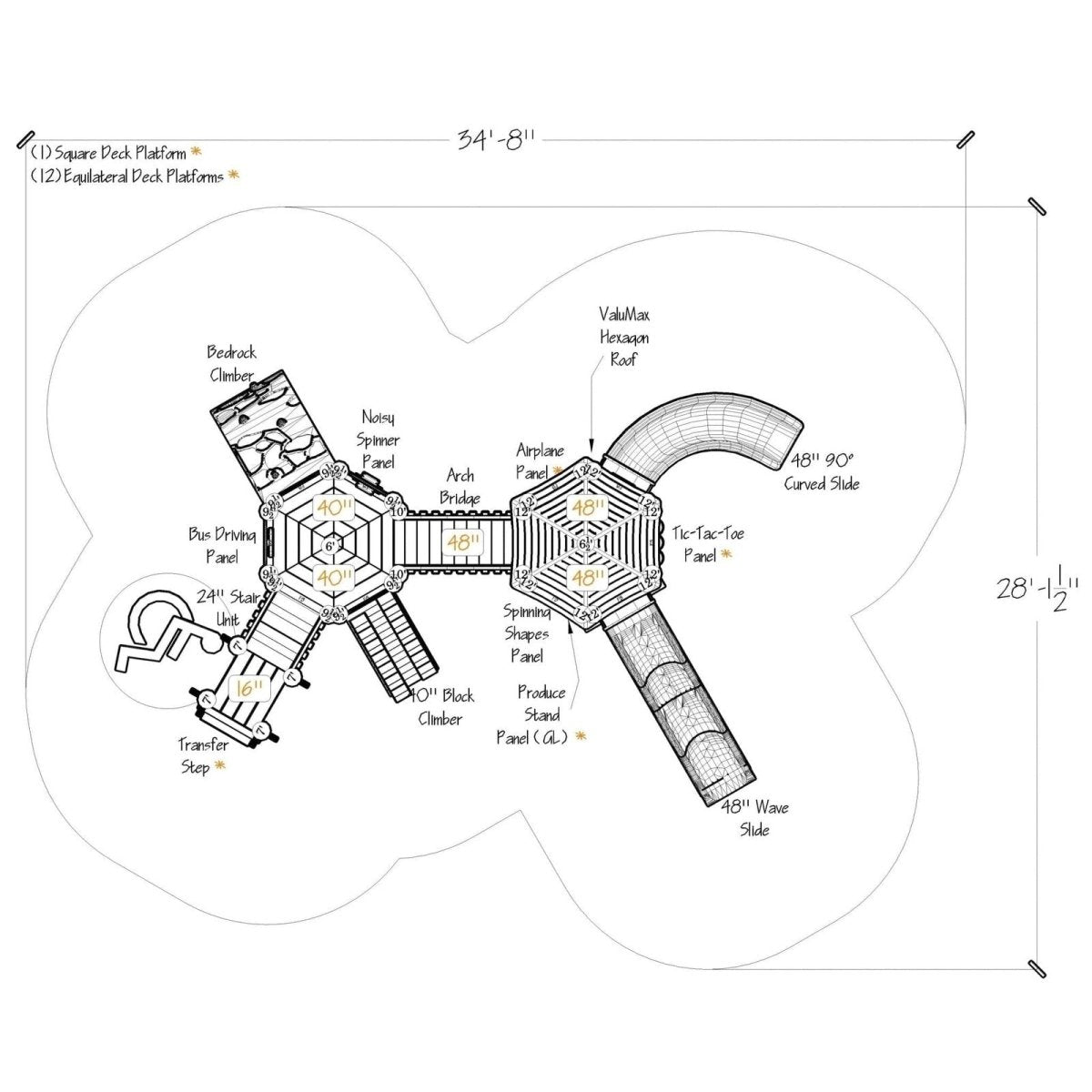 Sydney Playset - Preschool Playgrounds - Playtopia, Inc.
