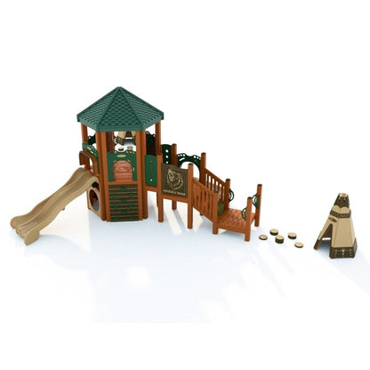Teepee Trek Playset - Preschool Playgrounds - Playtopia, Inc.