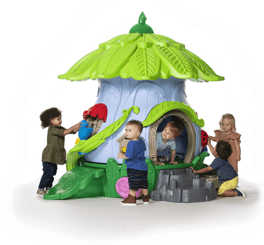 The Happy Hollow Magical Tree Playhouse - Outdoor Playhouse - Playtopia, Inc.