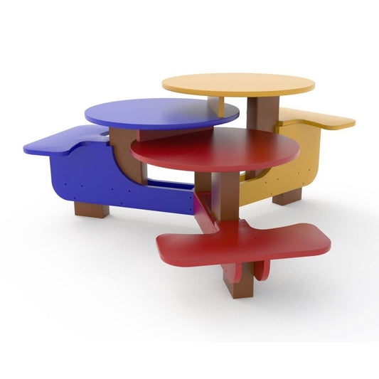 Three Bears Table - Activity Table - Playtopia, Inc.