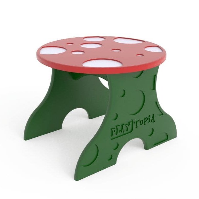 Toddler Mushroom Table & Chairs - Playtopia, Inc.