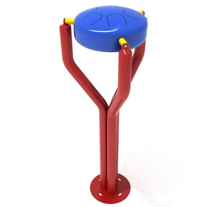 Treble Tongue Drum - Outdoor Musical Instruments - Playtopia, Inc.
