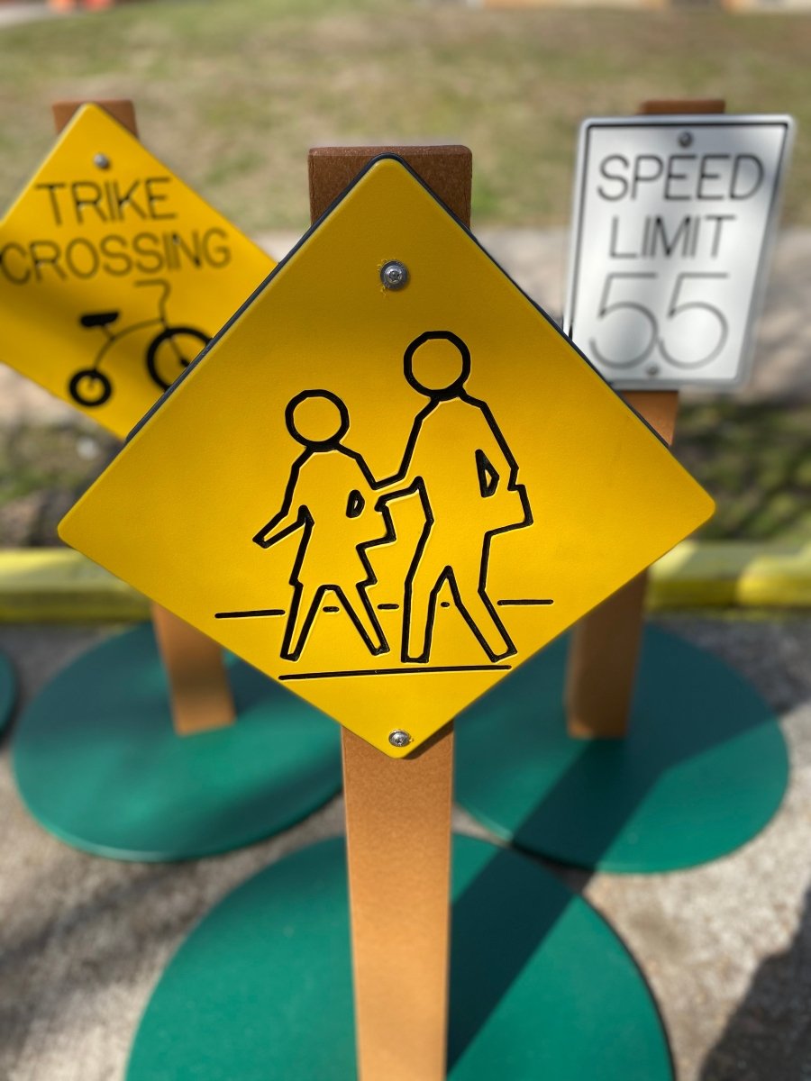 Trike Traffic Signs - Dramatic Play - Playtopia, Inc.
