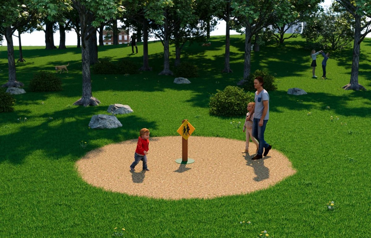 Trike Traffic Signs - Dramatic Play - Playtopia, Inc.