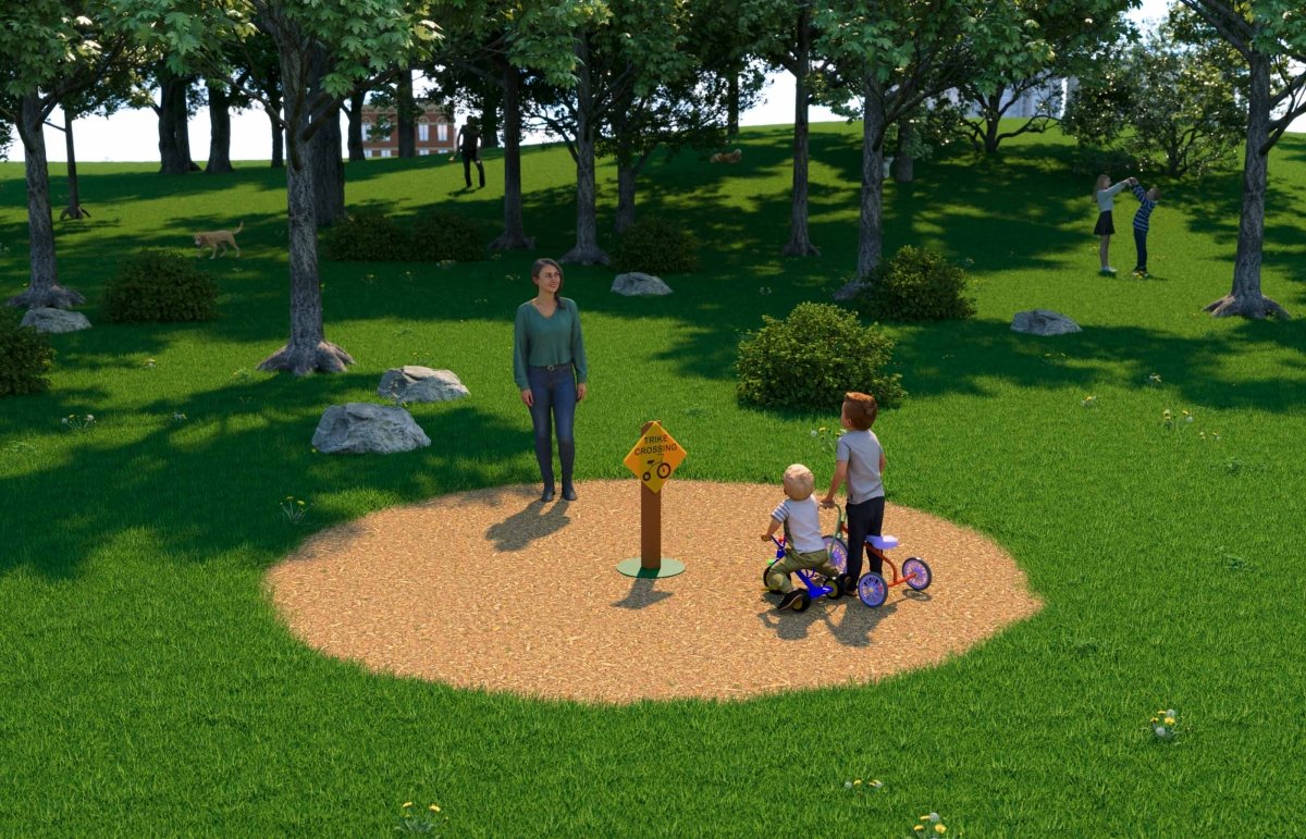 Trike Traffic Signs - Dramatic Play - Playtopia, Inc.