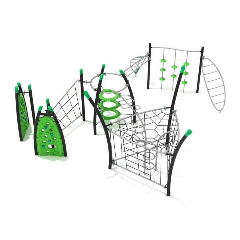 Twin Falls Jungle Gym - Jungle Gyms & Ninja Courses - Playtopia, Inc.