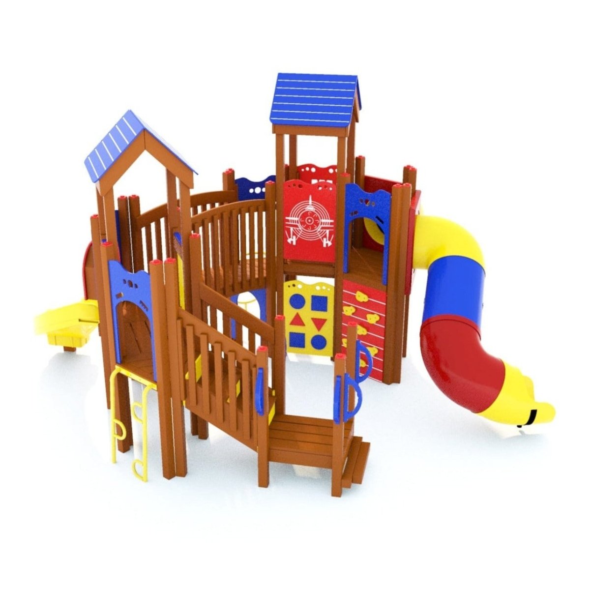 Velocity Playset - Preschool Playgrounds - Playtopia, Inc.