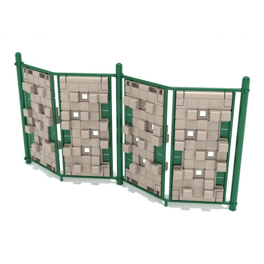 Voxel Vertex Zig-Zag - Outdoor Climbing Structure - Outdoor Climbing Structure - Playtopia, Inc.