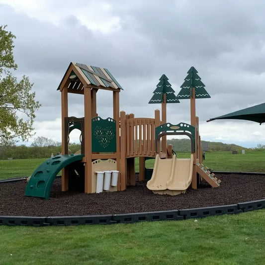Whispering Pines Playset - Preschool Playgrounds - Playtopia, Inc.