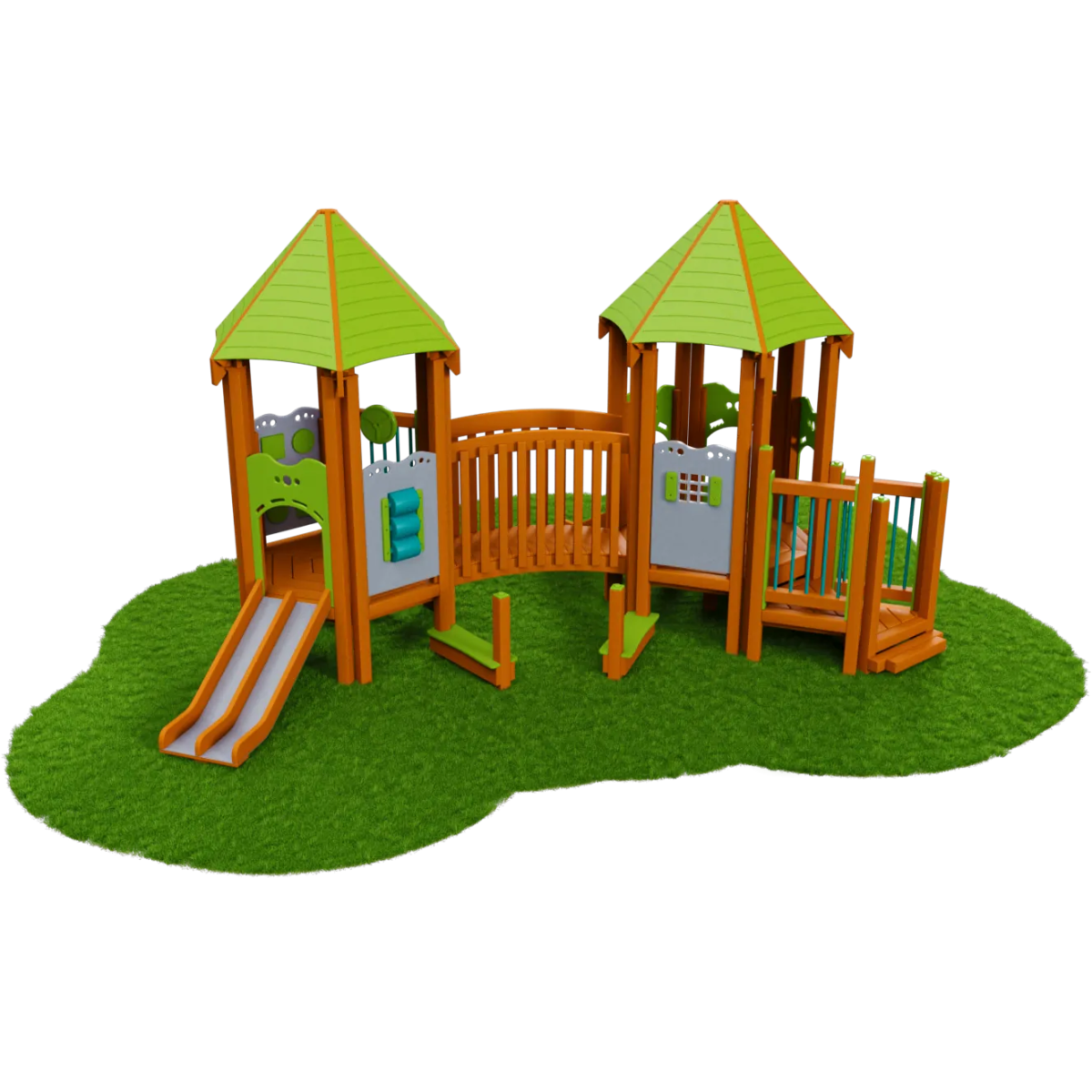 Windsor Playset - Toddler Playgrounds - Playtopia, Inc.