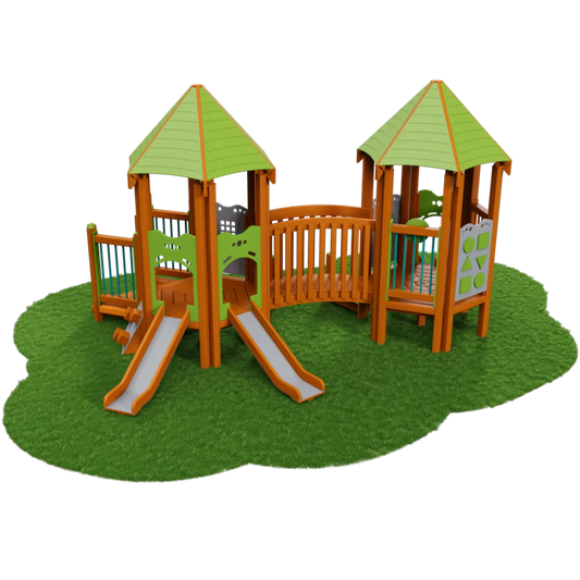 Windsor Playset - Toddler Playgrounds - Playtopia, Inc.