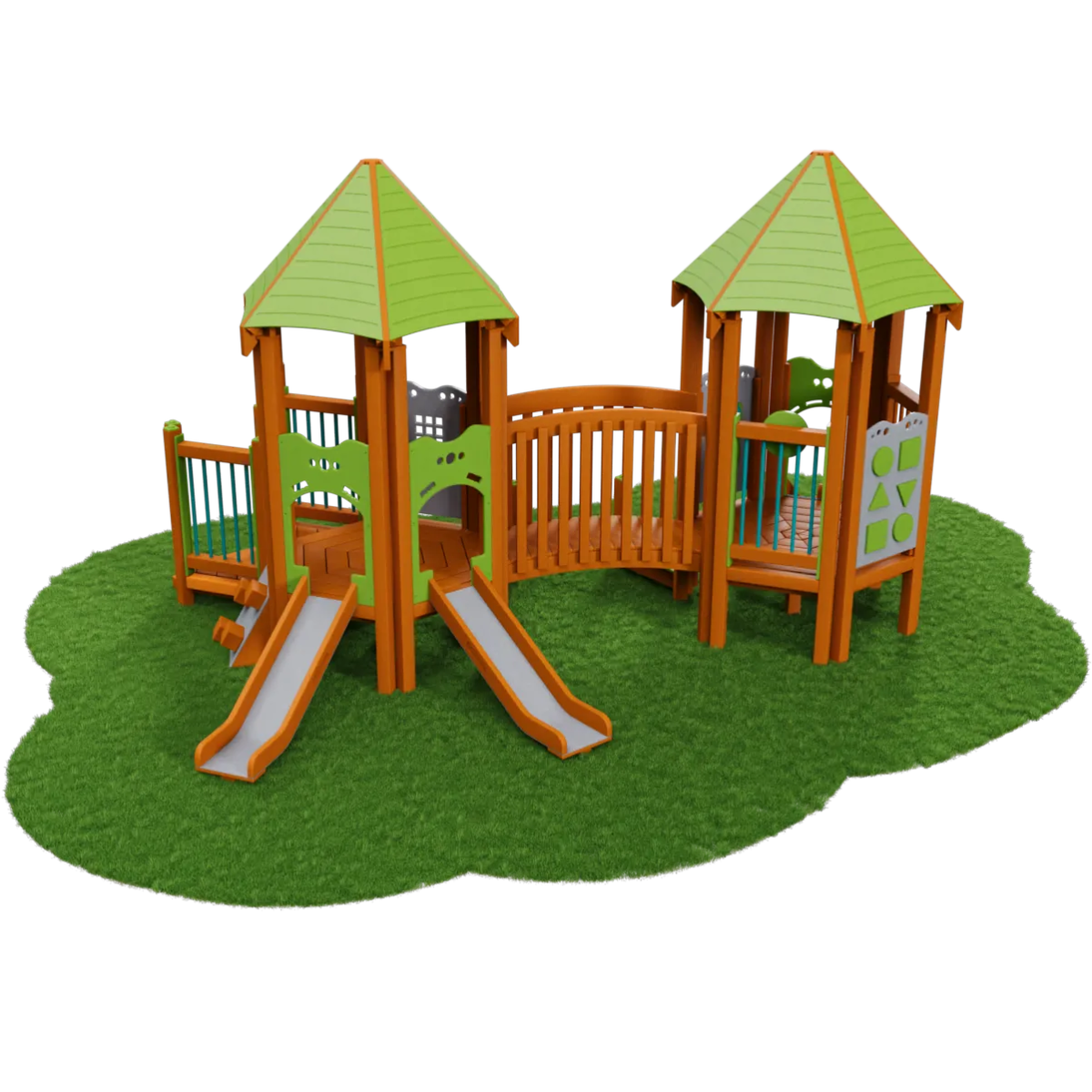 Windsor Playset - Toddler Playgrounds - Playtopia, Inc.