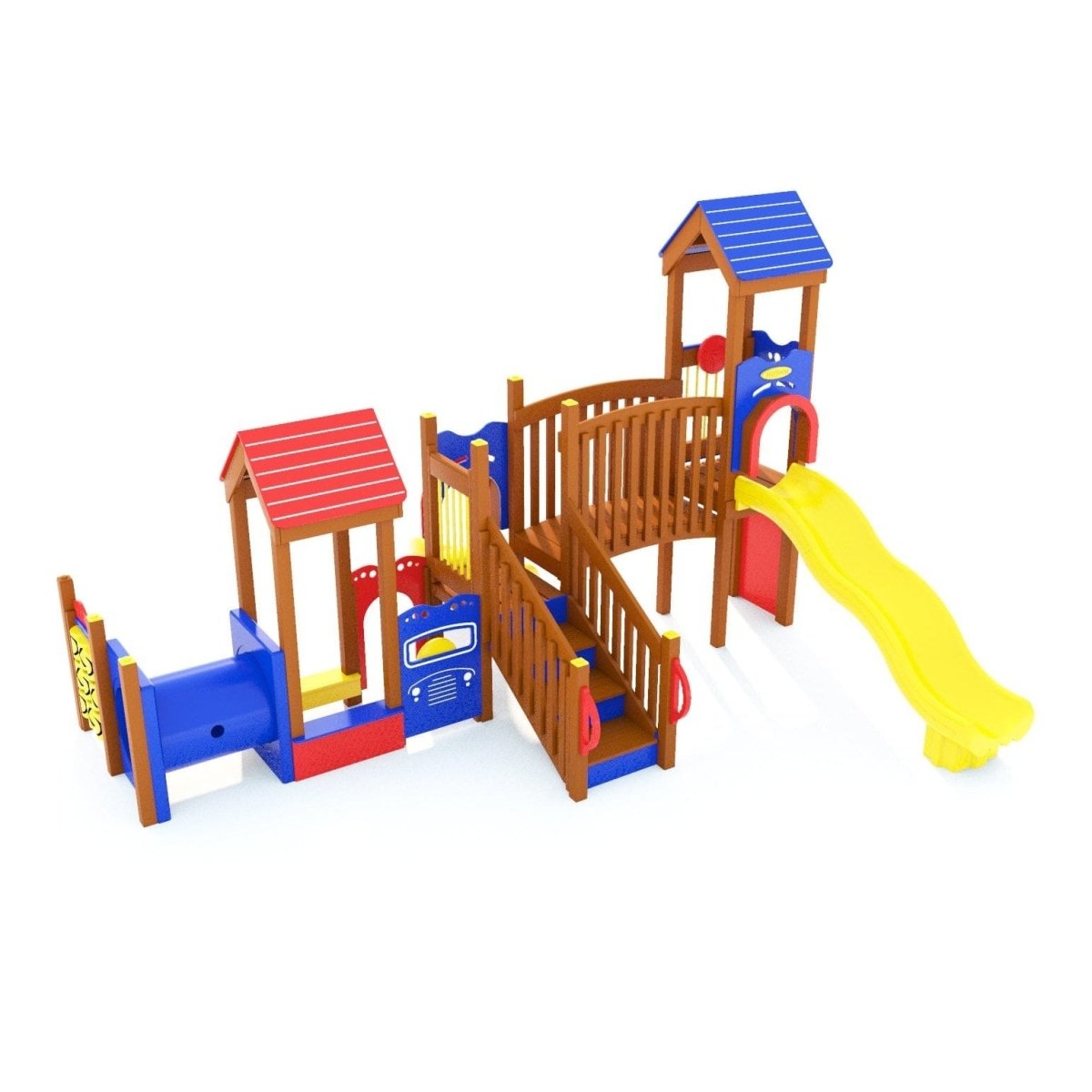 Zenith Playset - Preschool Playgrounds - Playtopia, Inc.