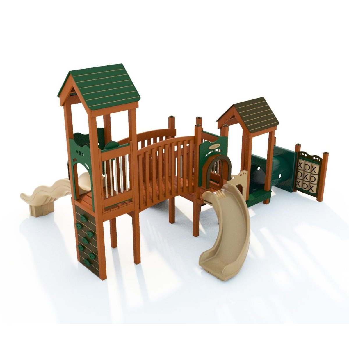 Zenith Playset - Preschool Playgrounds - Playtopia, Inc.
