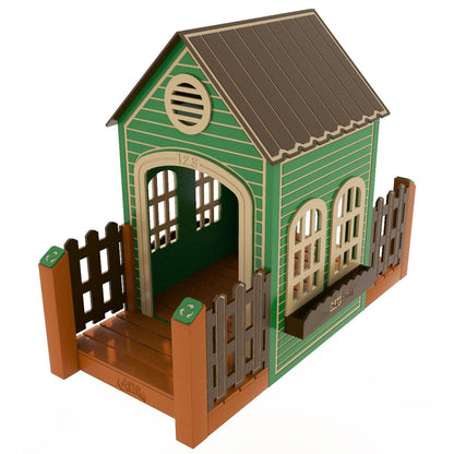 CozyTown Granny's House-Outdoor Playhouse