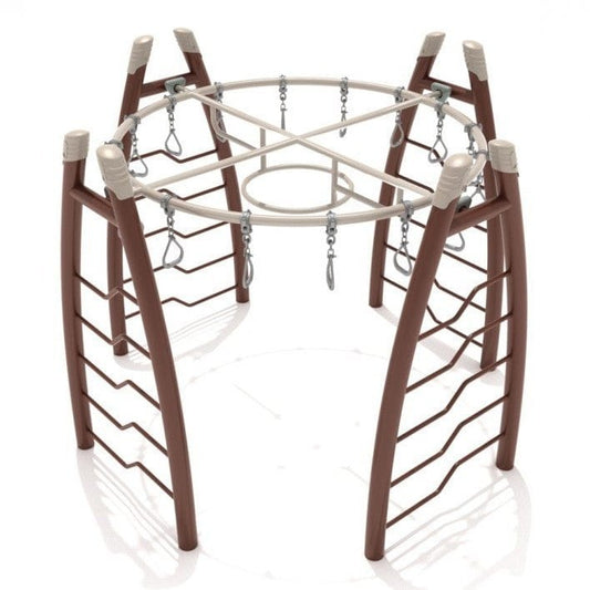 360 Degree Swinging Ring Monkey Bars - Monkey Bars & Jungle Gyms - Playtopia, Inc.