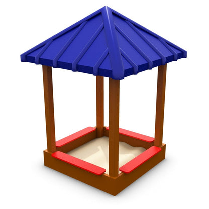 4' x 4' Playtopia Sandbox - Sandboxes - Playtopia, Inc.