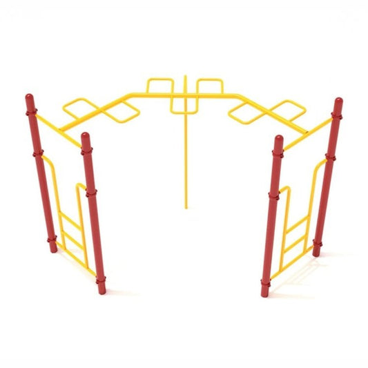 90-Degree Snake Loop Monkey Bars - Monkey Bars & Jungle Gyms - Playtopia, Inc.