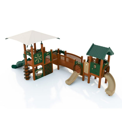 Ashwood Playset - Preschool Playgrounds - Playtopia, Inc.