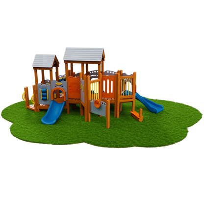 Birchwood Playset - Toddler Playgrounds - Playtopia, Inc.