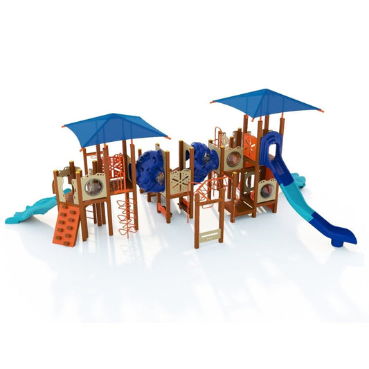 Blissland Playset - School-Age Playgrounds - Playtopia, Inc.