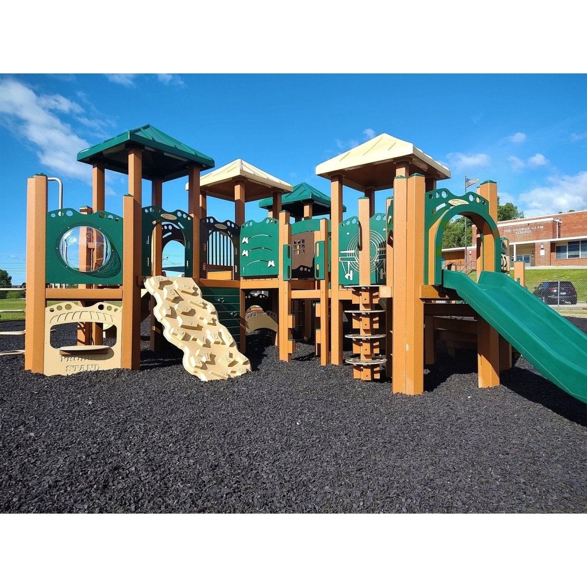 Canopy Capers Playset - Preschool Playgrounds - Playtopia, Inc.